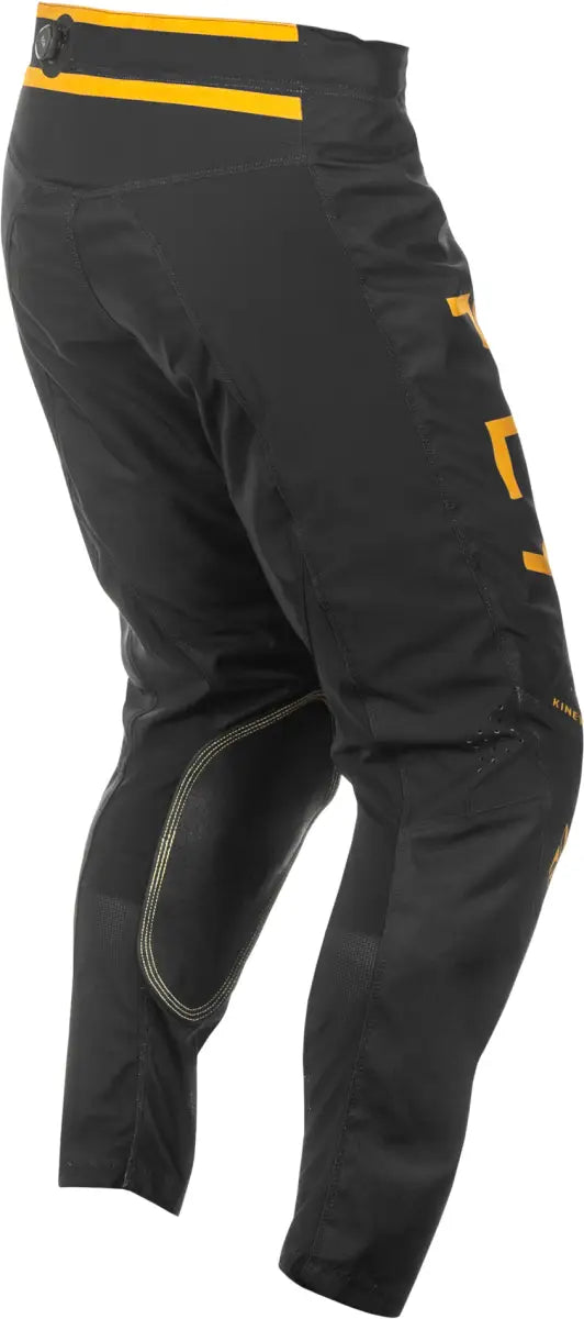Kinetic Center Pants Ca/Ny Black/Gold Sz 42 - FLY RACING