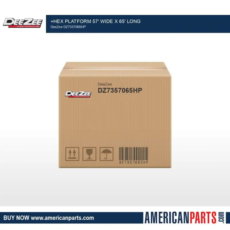 DZ7357065HP Dee Zee + Hex Platform 57’ Wide X 65’ Long - Roof Rack