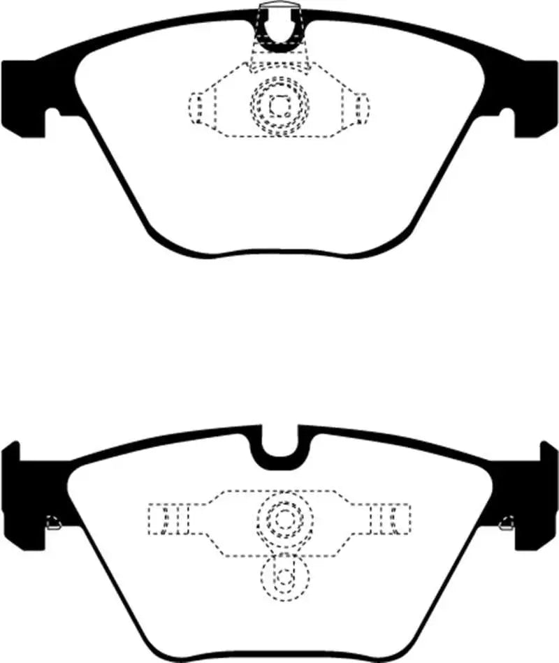 EBC 08-10 BMW M3 4.0 (E90) Yellowstuff Front Brake Pads
