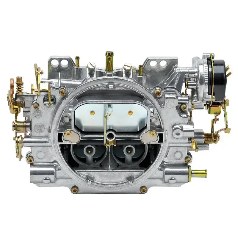 Edelbrock Carburetor Performer Series 4-Barrel 600 CFM Electric Choke Satin Finish - Truck & Automotive