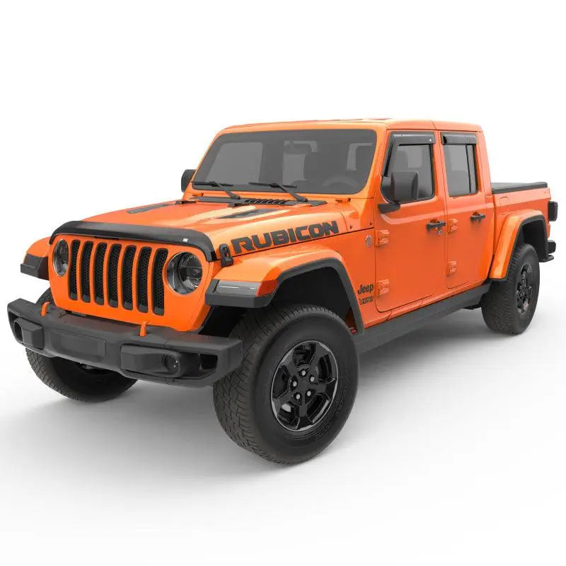 EGR Jeep 2018+ Wrangler / 2020+ Gladiator Superguard Hood Shield - Dark Smoke (305251) - RV and Auto Parts