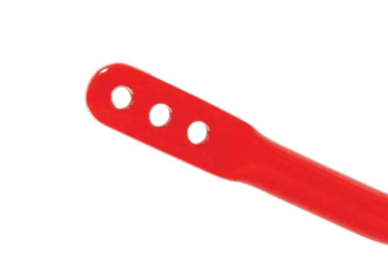 Red eibach sway bar tool with holes for porsche c4 coupe rear sway bar