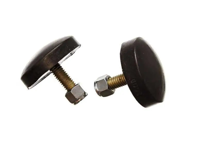 Energy Suspension Energy Suspension Low Profile Black Bump Stop Set 11/16 inch Tall / 2 inch dia. (2 per set)