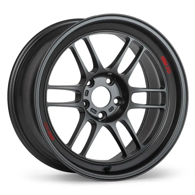 Enkei RPF1RS 18x9.5 5x114.3 12mm Offset 75mm Bore Matte Gunmetal Wheel - Truck & Automotive