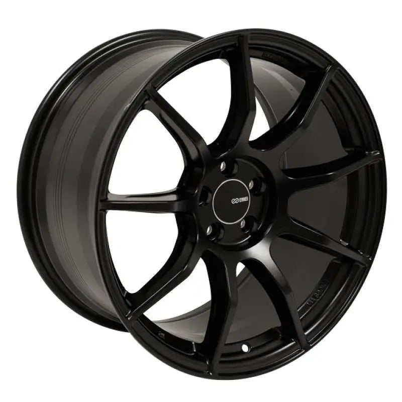 Enkei TS9 18x8 5x112 45mm offset 72.6mm Bore Black - Truck & Automotive