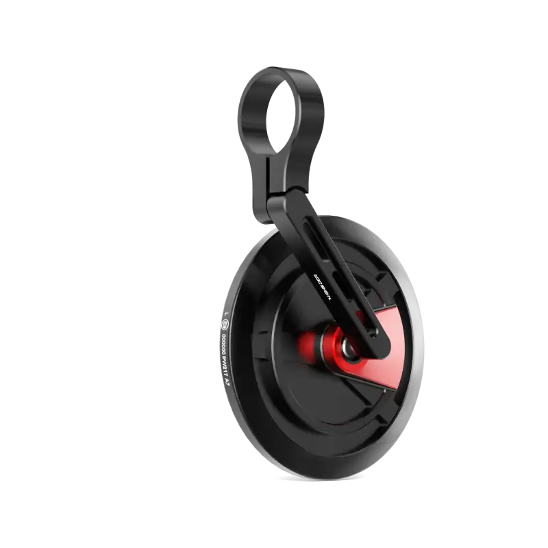 Enterprise Ep1 Bar End Mirror Each Black/Red