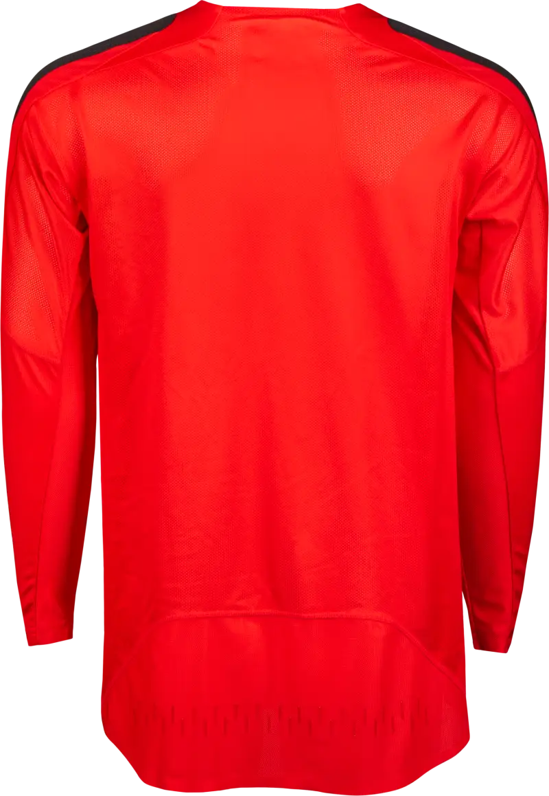 Red long-sleeved shirt from Evolution Dst Jersey Red/White/Black Sm, great for rv parts & accessories