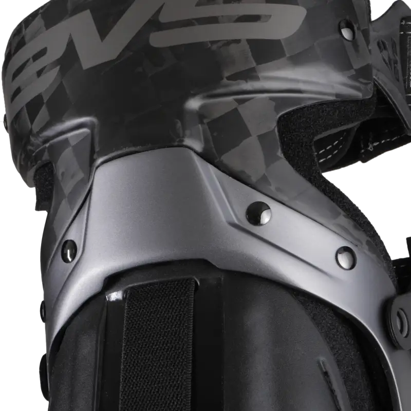 EVS Axis Pro Knee Brace Pair - Black/Grey - XL - Part Number AXISP-GRY-XP - EVS