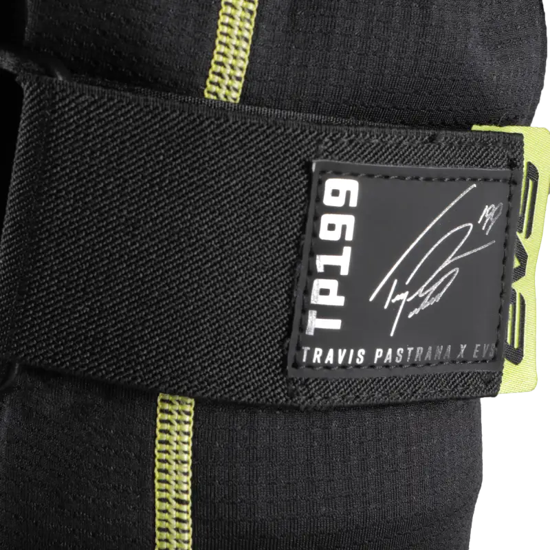 EVS TP199 Knee/Shin Guard - Black/Hi Vis - Small/Medium - EVS