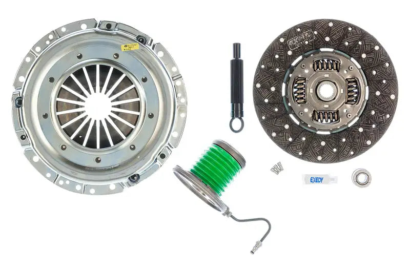 Exedy 2011-2016 Ford Mustang V8 Stage 1 Organic Clutch Kit, ideal for street and light horsepower track use, featuring premium friction materials and high heat resistance, Truck & Automotive, AVADA - Best Sellers