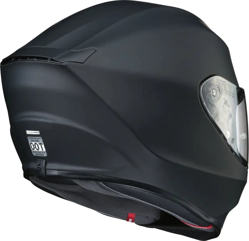 Exo R330 Full Face Helmet Solid Matte Black Lg - SCORPION EXO