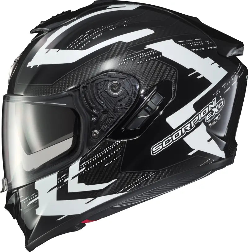 14C-1114 SCORPION EXO Exo St1400 Carbon Helmet Caffeine White Md
