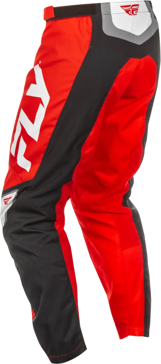 Red, black, and white motocross pants from F 16 Pants for motocross truck accessories