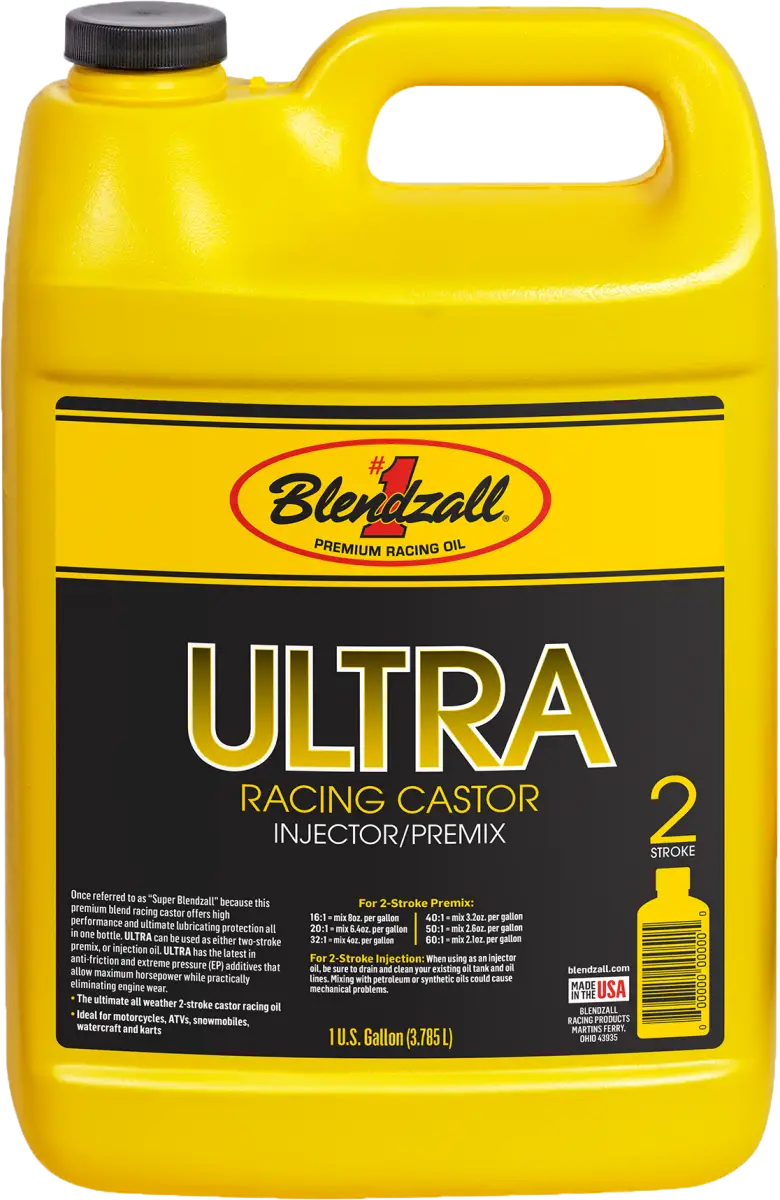 F-455G Blendzall Ultra 2-Cycle Racing Castor 1Gal