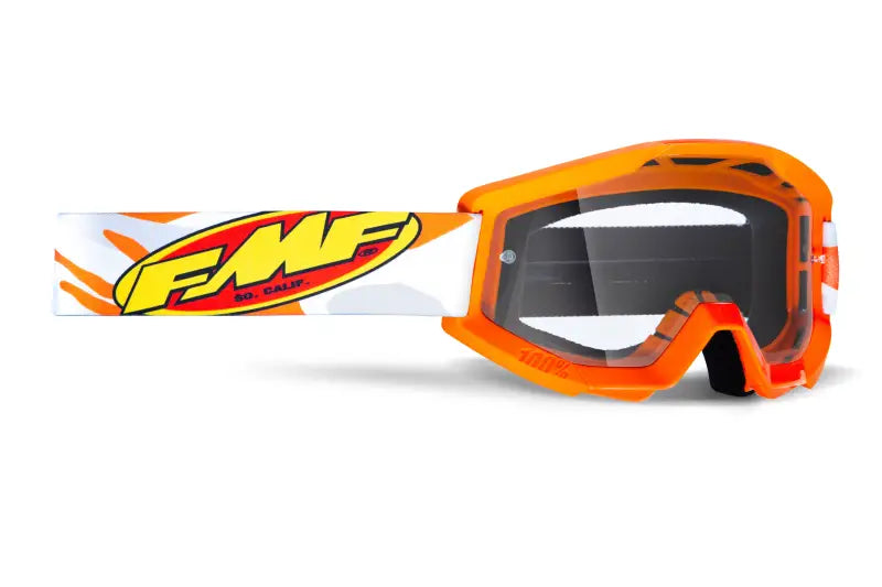 F-50054-00001 FMF VISION Powercore Youth Goggle Assault Grey Camo Clear Lens