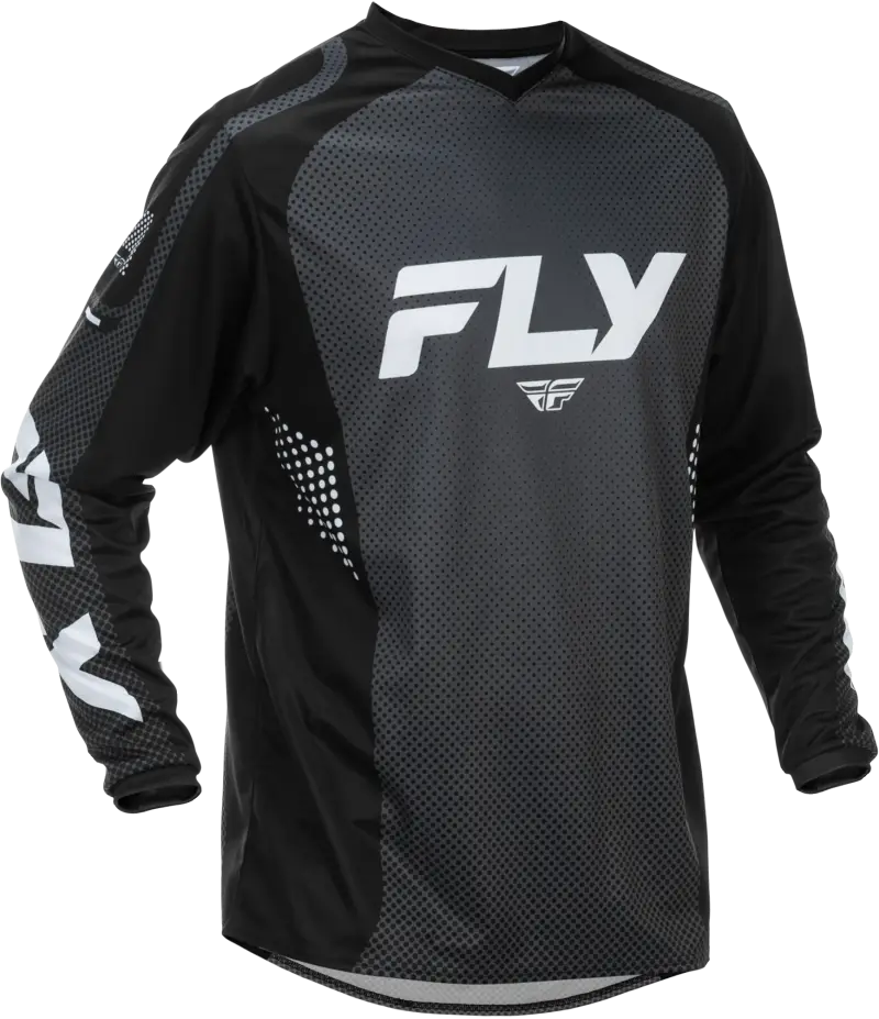 F 16 Jersey Black/White 2x - FLY RACING