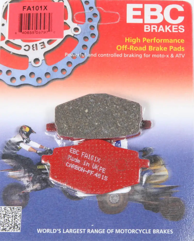 FA101X Brake Pads Fa101x Carbon X Series - Standard