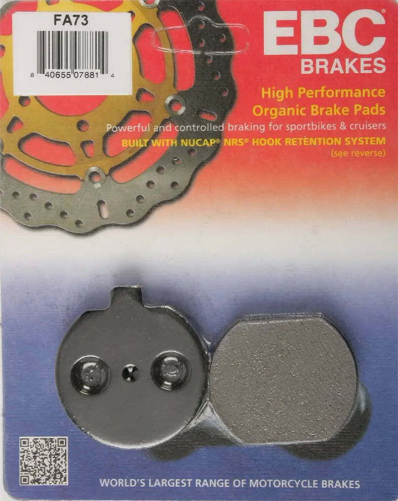 FA73 Brake Pads Fa73 Organic - Standard