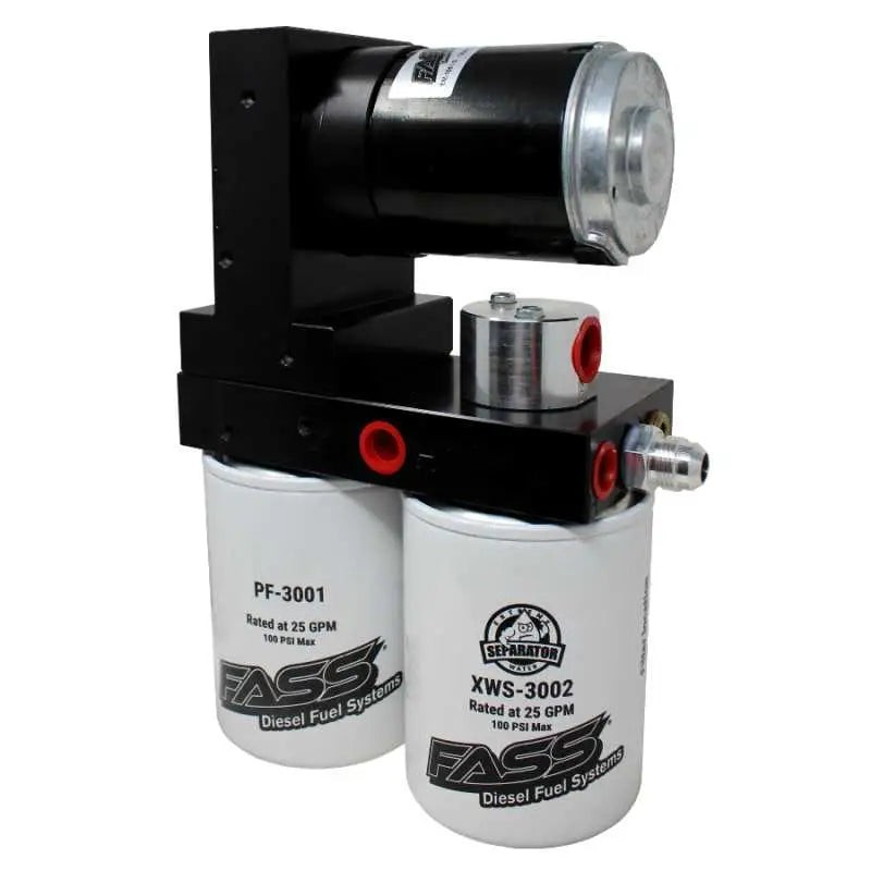 FASS Fuel Systems FASS 15-16 GM 2500/3500 Duramax 165gph Titanium Signature Series Fuel Air Separation System