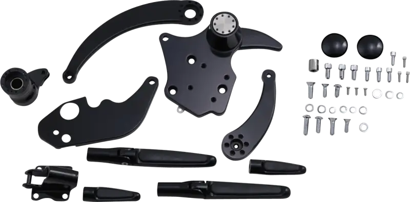 FCK-F14AE-FR Hawg Halters Inc Ext Forward Cntrls Black Flh 14-Up - RV and Auto Parts