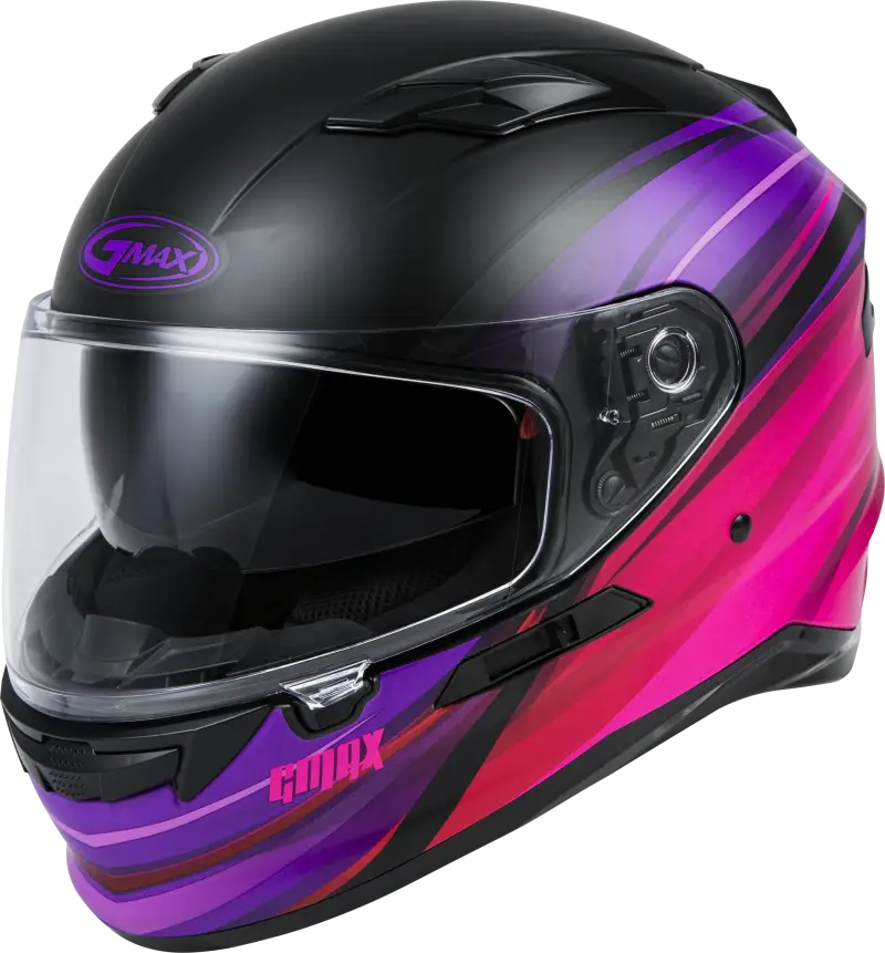 Ff 98 Full Face Osmosis Helmet Matte Black/Pur/Red Xs