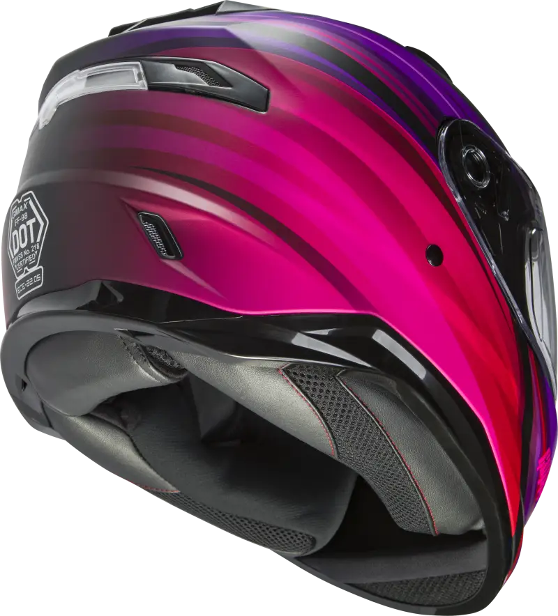 Ff 98 Full Face Osmosis Helmet Matte Black/Pur/Red Xs