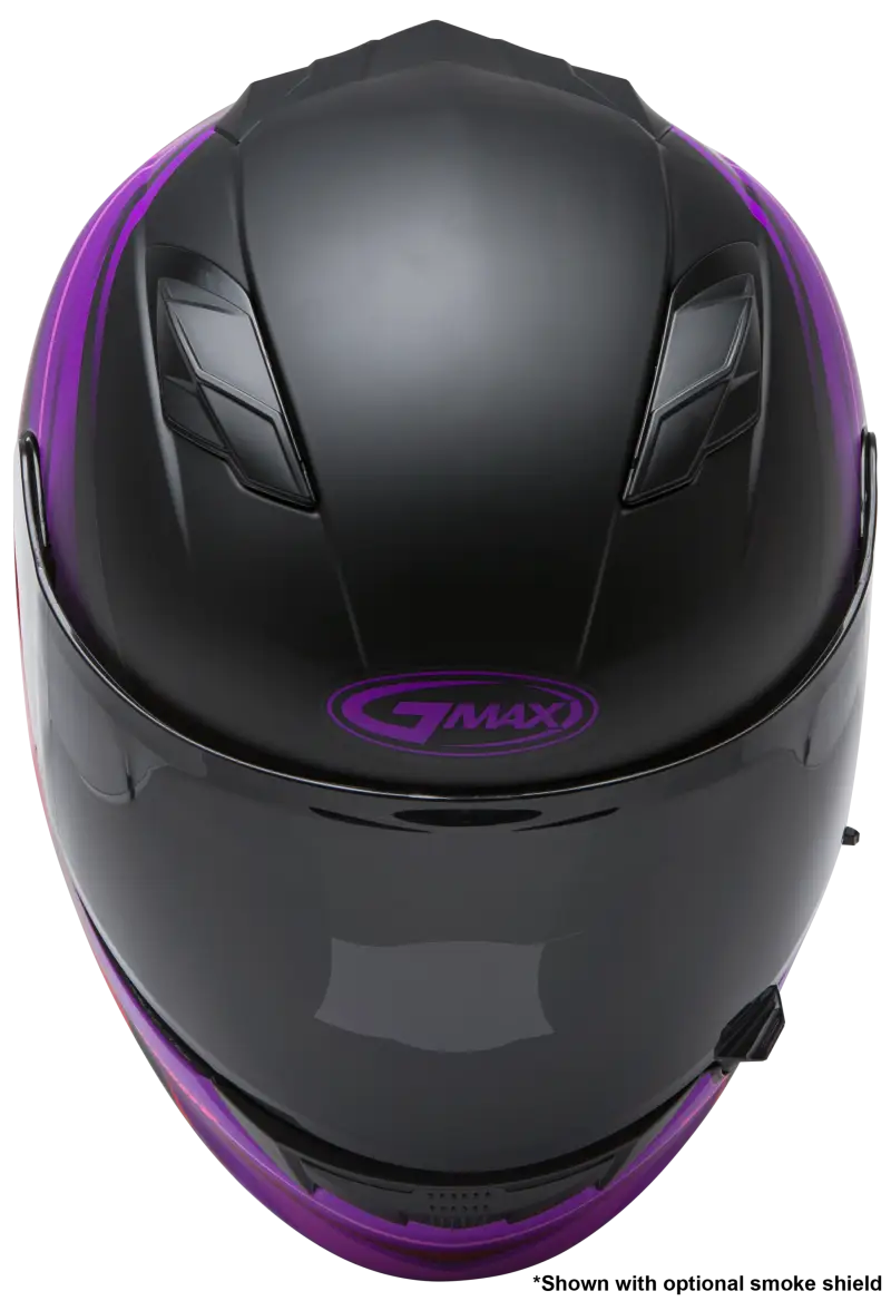 Ff 98 Full Face Osmosis Helmet Matte Black/Pur/Red Xs