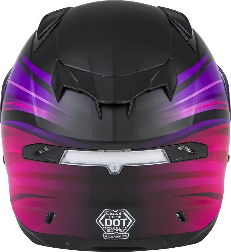 Ff 98 Full Face Osmosis Helmet Matte Black/Pur/Red Xs