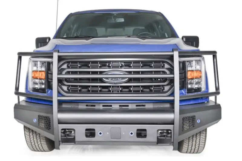 FF21-R5060-1 Fab Fours Black Steel Front Bumper