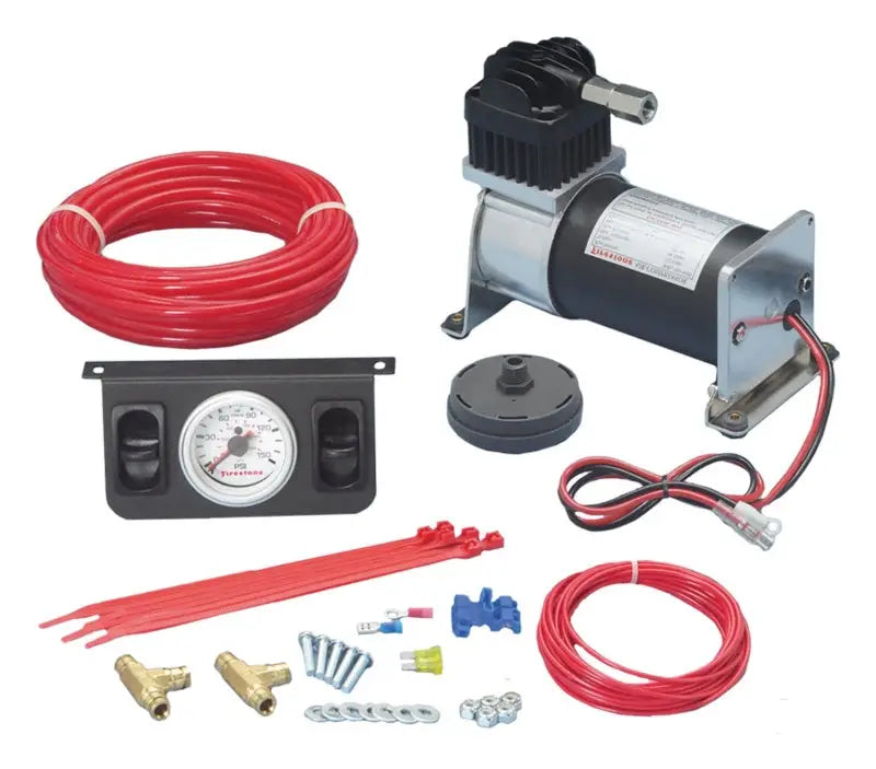 Firestone Air-Rite Air Command II Heavy Duty Air Compressor System with Dual Analog Gauge