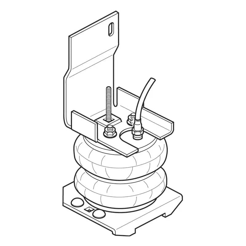 Firestone Ride-Rite Air Helper Spring Kit Rear 92-16 Ford E350 Cutaway (W217602061) - Truck & Automotive
