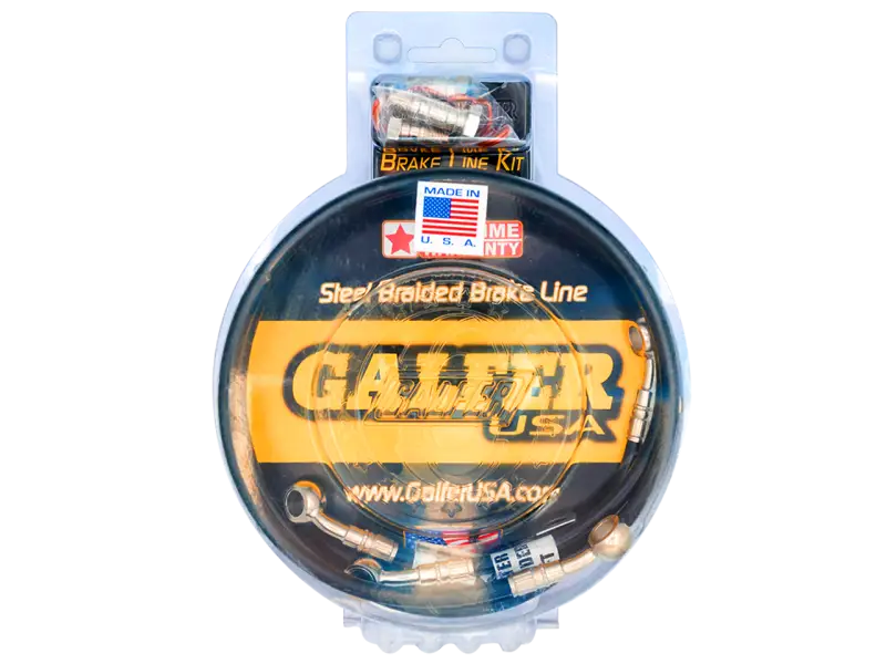 Galfer USA stainless steel brake line kit for FK003D944-SB Galfer Front Brake Line