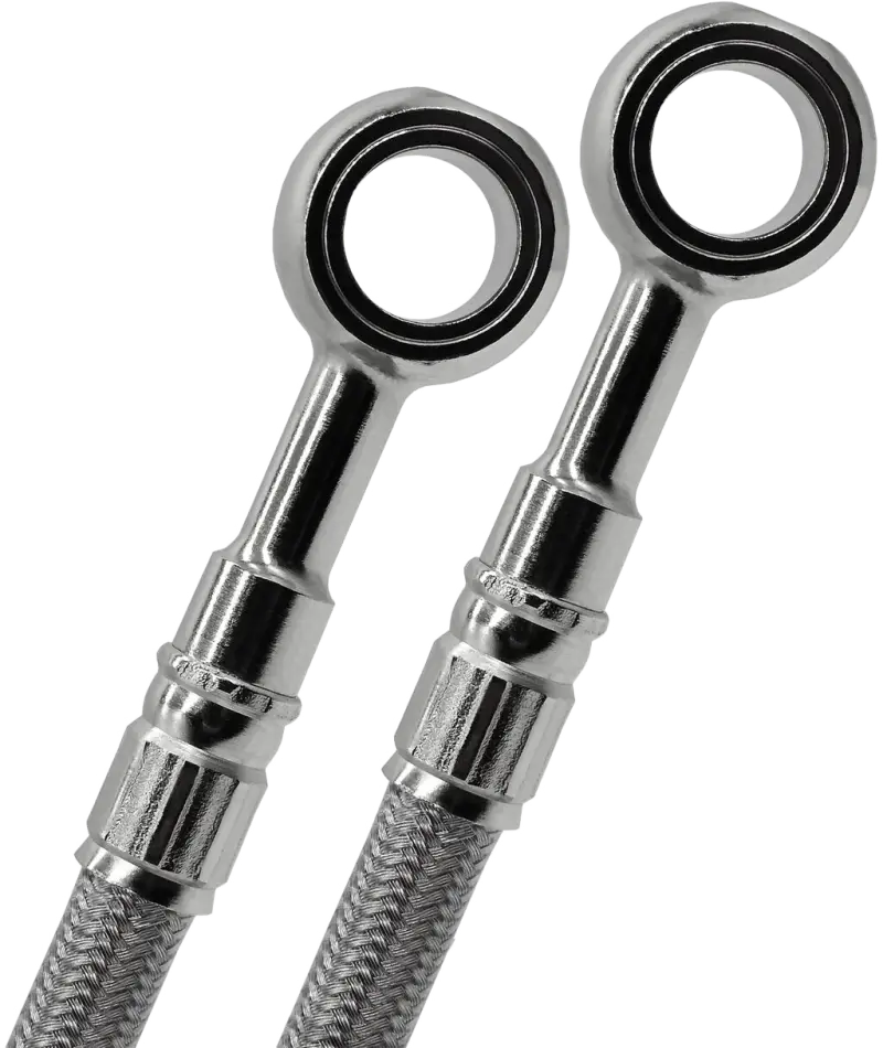 Braided stainless steel brake lines FK003D983-5 for front and rear setup