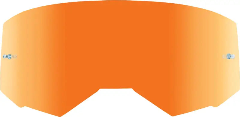 Fly Racing Single Lens with Post for adults featuring an orange mirror and smoke design. Ideal for RV, automotive, powersports, off-road, marine, and truck accessories. Enhance your exterior and interior look, truck bed, and RV parts. Powersports, Eyewear, Apparel | Riding Gear, AVADA - Best Sellers