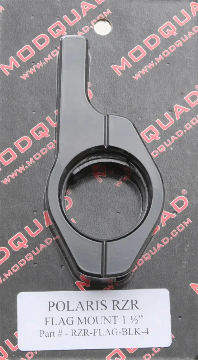 FLAG-1.5-BLK Flag Mount Horizontal Black 1.5"