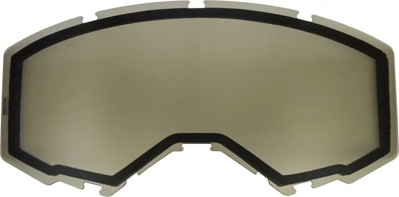 FLY RACING FLB-013 Dual Lens W/O Vents Adult Smoke