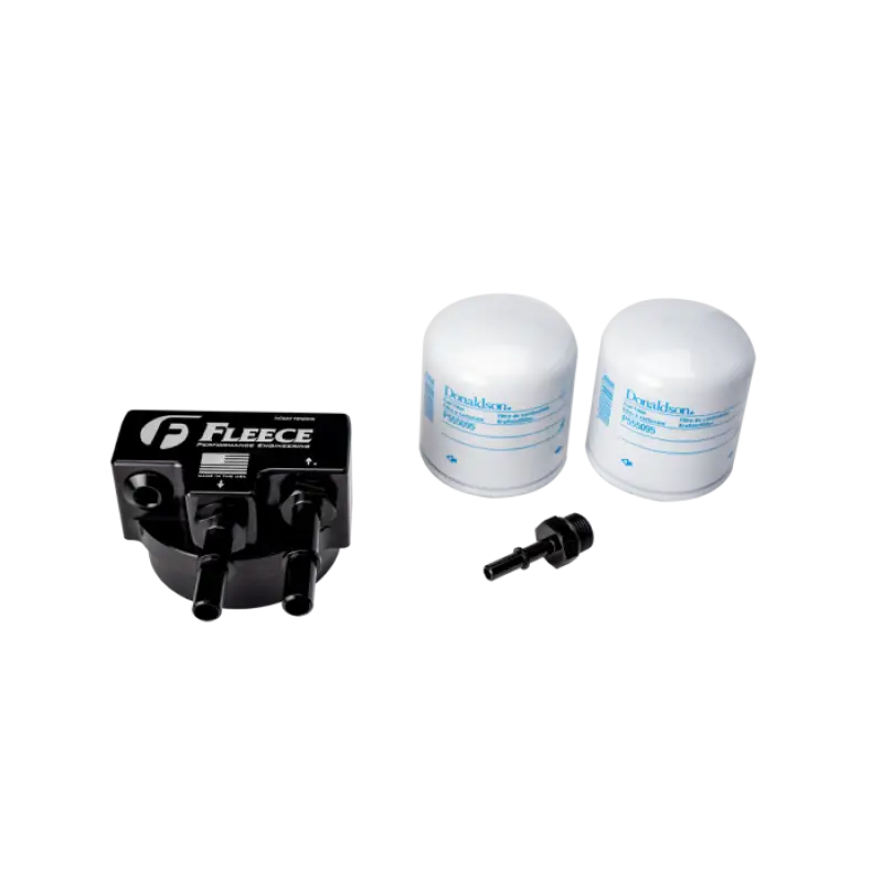Fleece Performance 11-24 Ford Powerstroke 6.7L Engine Mounted Fuel Filter Assembly - Delivery