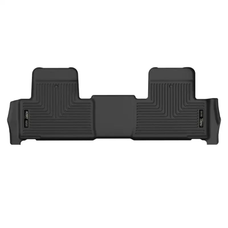 Husky Liners X-act Contour Floor Liner Molded Fit; Black Thermoplastic Elastomer; Raised Ridge; One Piece