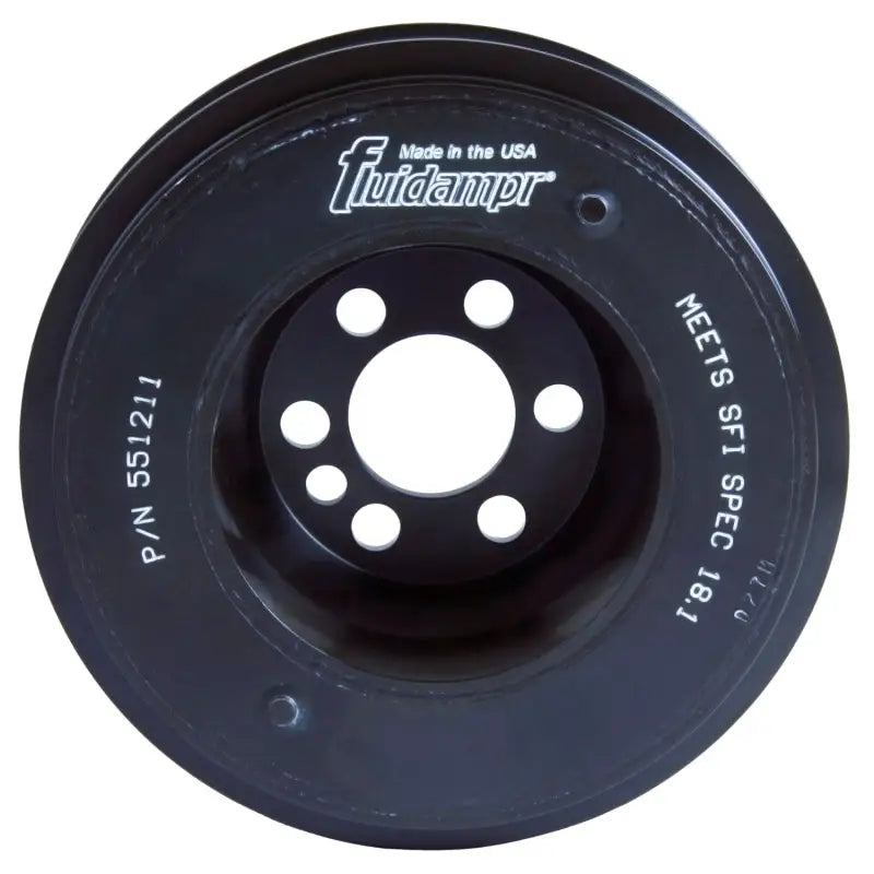 Fluidampr VW 06-08 2L FSI Motor (6 bolt hole mounting) Steel Internally Balanced Damper - 551211