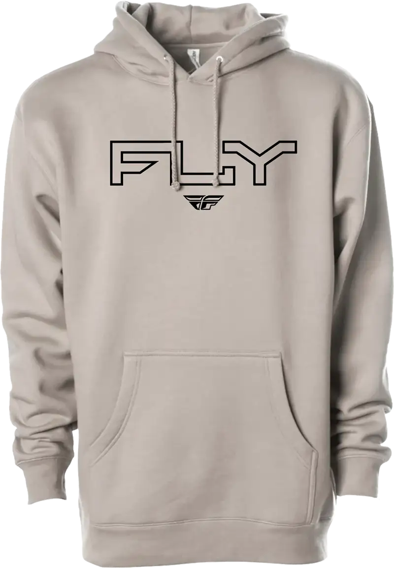 Fly Racing 354-0305S Edge Hoodie Cement Sm - Hoodies
