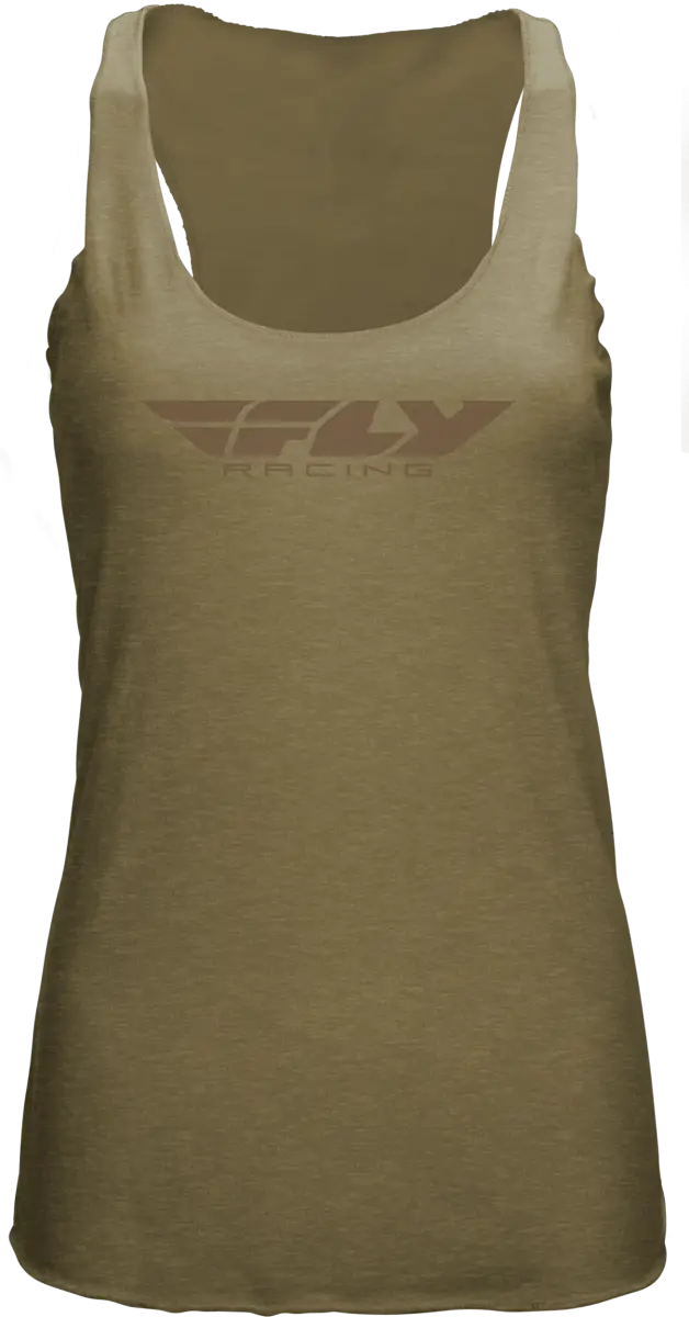 Women'S Fly Corporate Tank Olive Xl