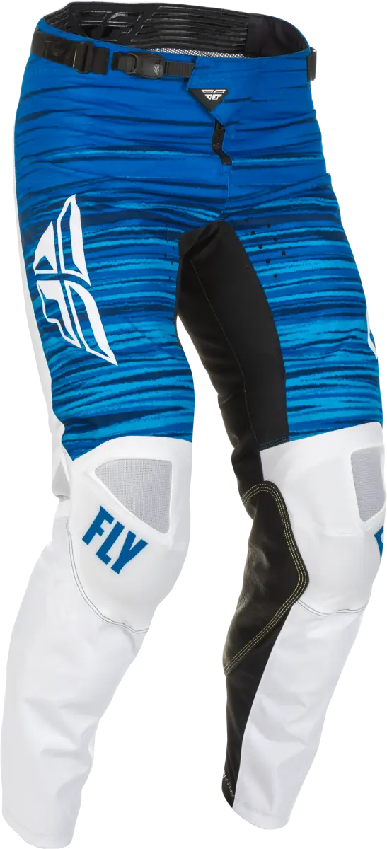 Fly Racing Fly Racing 375-53338 Kinetic Wave Pants White/Blue Sz 38