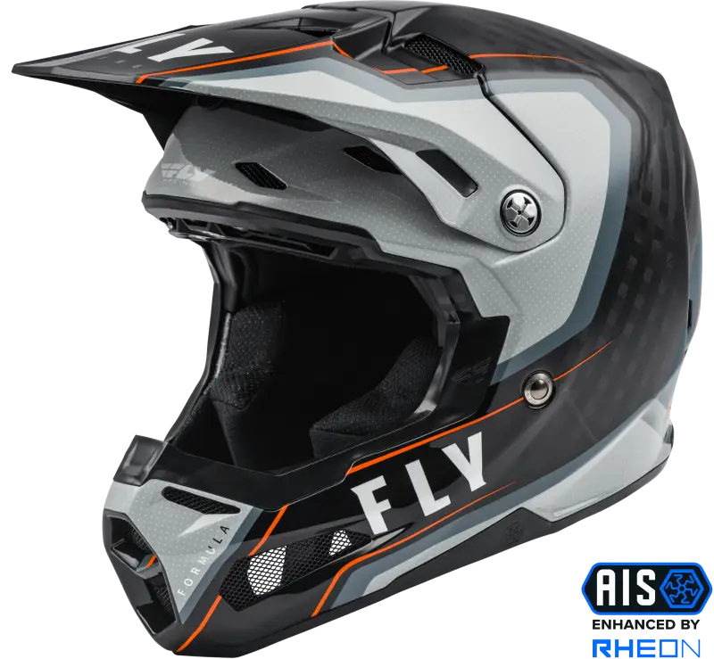 Formula Carbon Axon Helmet Black/Grey/Orange Sm