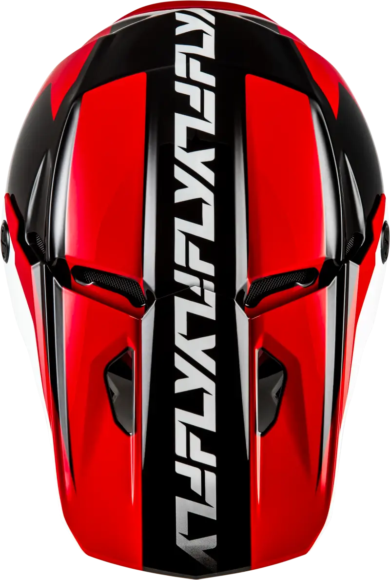 Kinetic Crest Helmet Red/Black/White Sm - FLY RACING