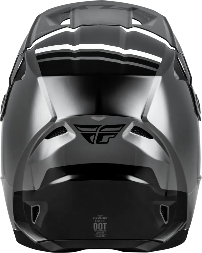 Kinetic Verdict Helmet Grey/Black/White Xs - FLY RACING
