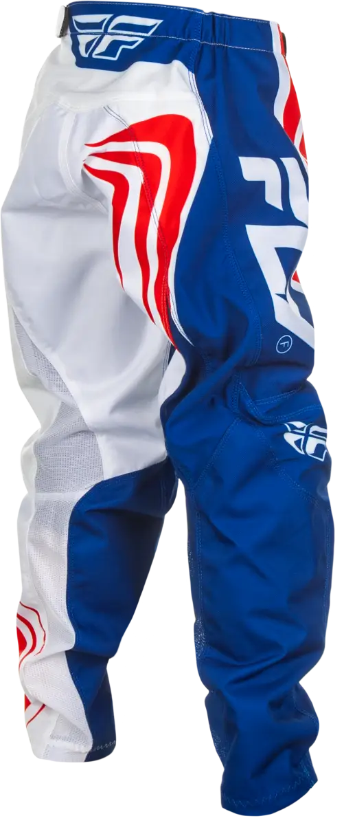 FLY RACING Youth F 16 Pants C378-23222 in Red/White/Blue - Size 22 - FLY RACING
