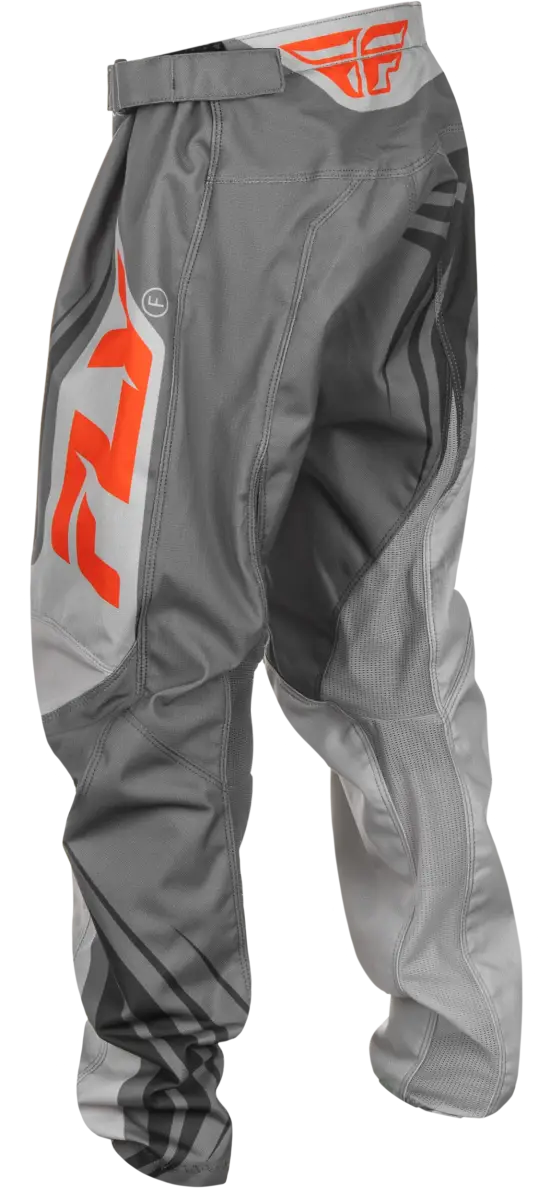 FLY RACING Youth F 16 Pants - Grey/Orange, Part C378-23322 - FLY RACING
