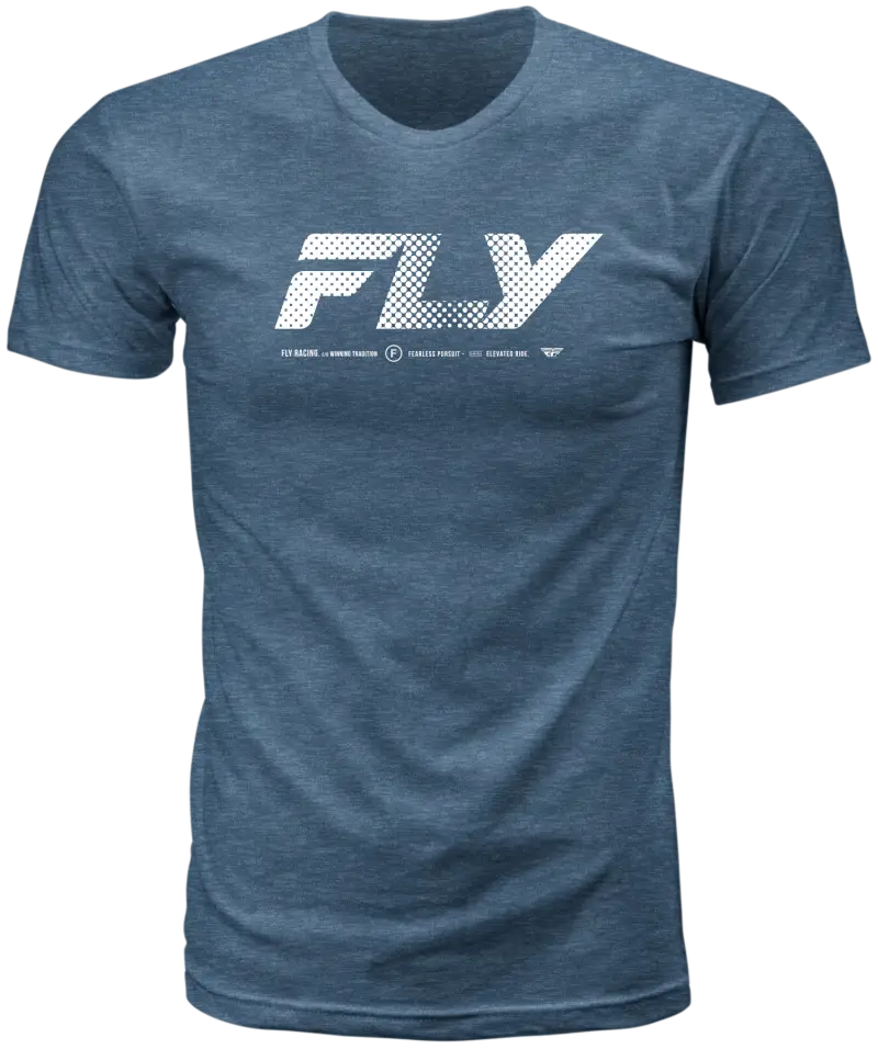 Fly Worldwide Tee Blue Md - FLY RACING