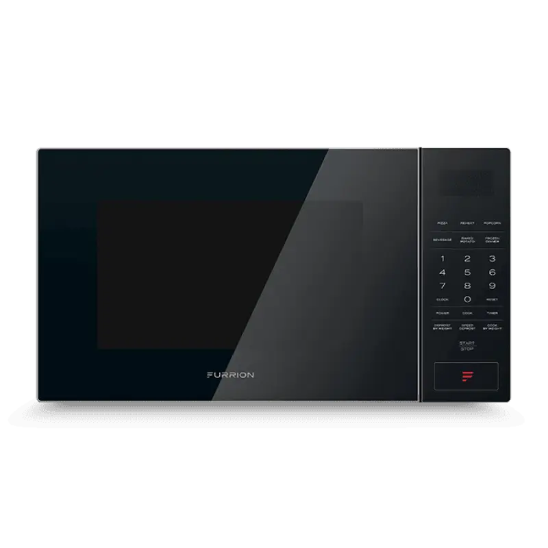 Furrion Llc 0.9 Cu Ft Built-in Microwave FMSN09-BL featuring sleek black design, 900 watts power, spacious interior for efficient cooking, seamless built-in integration, modern aesthetics, easy controls, perfect for RV, automotive, powersports, off-road, marine, truck accessories, interior, truck bed, RV parts, Inside RV, RV Parts Shop, Exterior Parts & Accessories, RV Appliances RV Air Conditioner RV Refer, AVADA - Best Sellers.