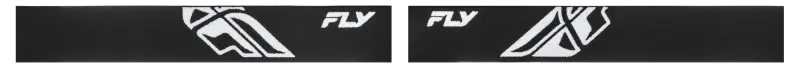 Focus Goggle Black/White W/ Clear Lens - FLY RACING